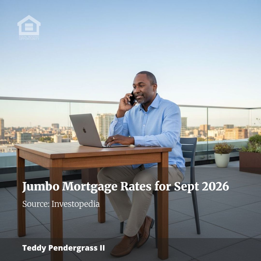 Compare Current Jumbo Mortgage Rates Today – September 1, 2026